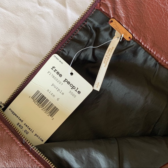 Free People Retro Bodycon Mini Skirt in Purple CA - Picture 6 of 7